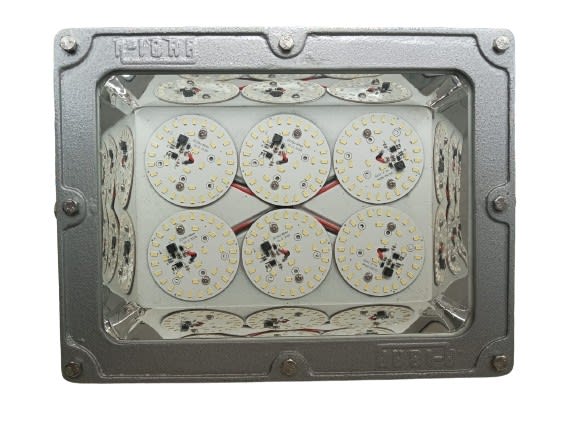 REFLECTOR HERMETICO LED 90W-12/24V LUZ BLANCA USO PESADO / IP66 RRH/LB90W24V AIBAR