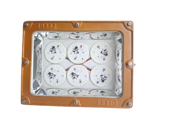 REFLECTOR DE BRONCE HERMETICO LED 90W-12/24V LUZ BLANCA PARA USO PESADO / IP66 RRH/LB90W24V BR AIBAR