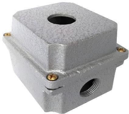 INTERRUPTOR INDUSTRIAL PUSH BUTTON 22 mm DE 1 PULSADOR IRP/1 IRP/1C AIBAR
