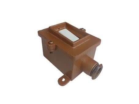 INTERRUPTOR INDUSTRIAL S/TAPA SIMPLE 15A BRONCE IRS/15 PBR AIBAR