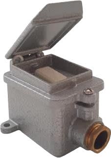 INTERRUPTOR INDUSTRIAL C/TAPA SIMPLE 15A IRS/T15 AIBAR3