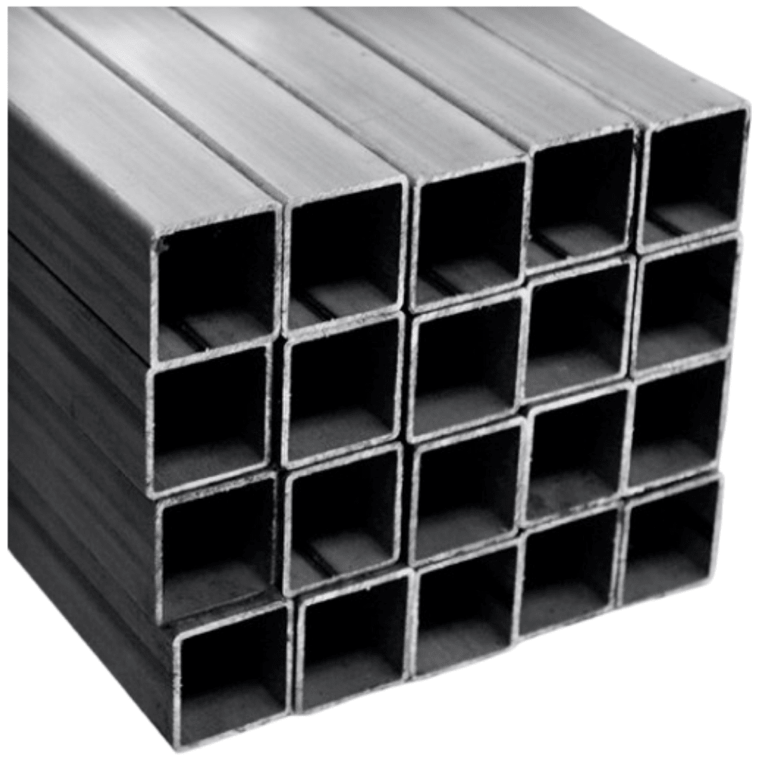 TUBOS CUADRADOS GALVANIZADOS LAC A500 GR A 3/4''X3/4''X1.5MM ACERO IMPORTADO