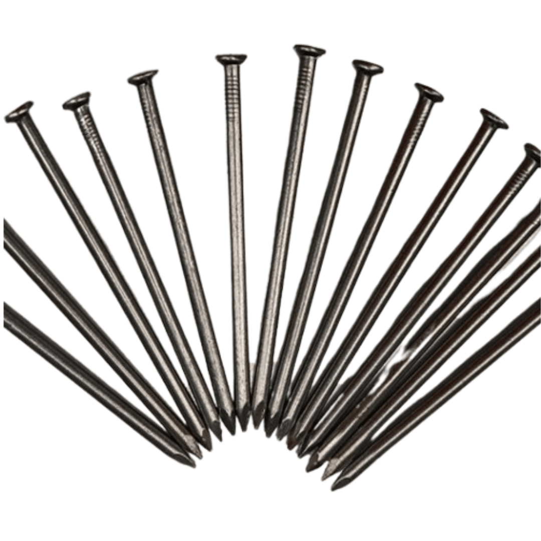 CLAVOS DE ALBAÑIL DIN 1151 3''X9 CAJA 30KG ACERO IMPORTADO
