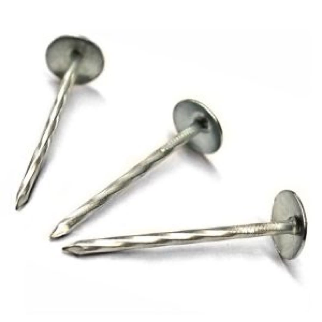 CLAVOS DE CALAMINA Q195 BWG 9X2'' CAJA 25KG ACERO IMPORTADO
