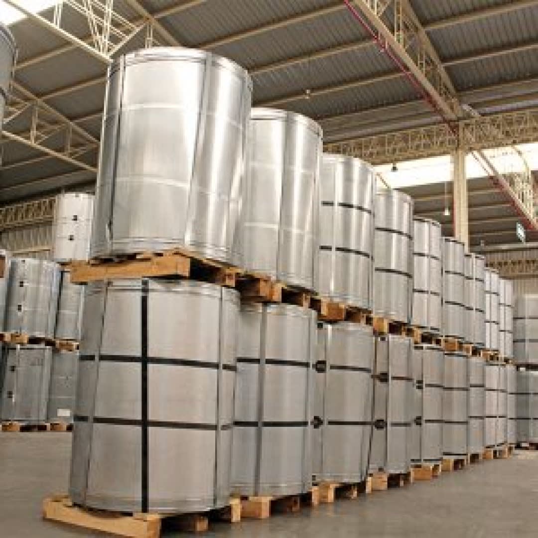 BOBINAS RAL 9003 ALUZINC BLANCO 1220X0.40MM ACERO IMPORTADO