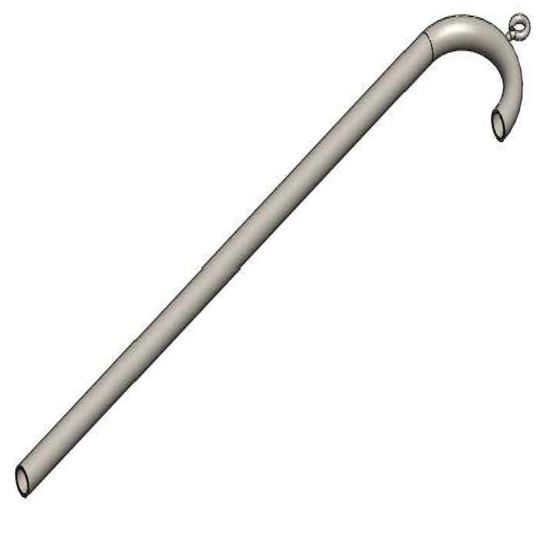 MASTIL PARA ACOMETIDA DE F°G° 19X4000MM D1MT0034 ARAGCU AD1