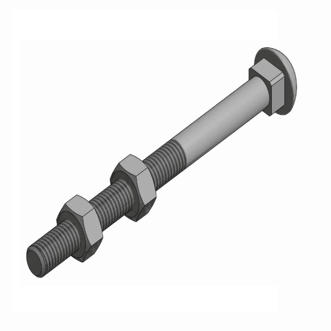 PERNO CABEZA COCHE DE A°G° 3/8''X51MM D1PE0313 ARAGCU BT