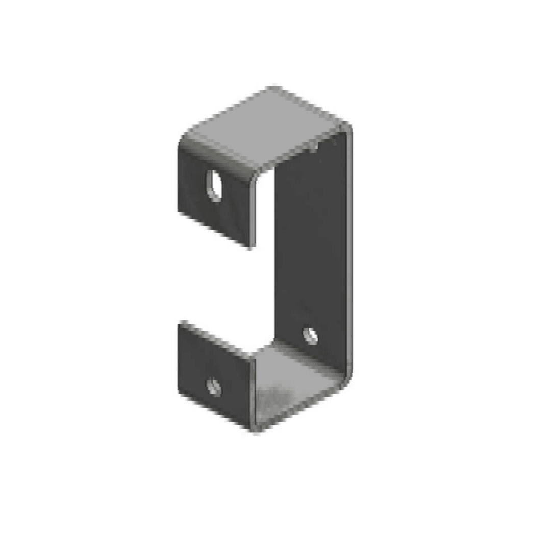 SOPORTE SEPARADOR VERTICE DE POSTE 290X110X6MM D1S00101 ARAGCU AR