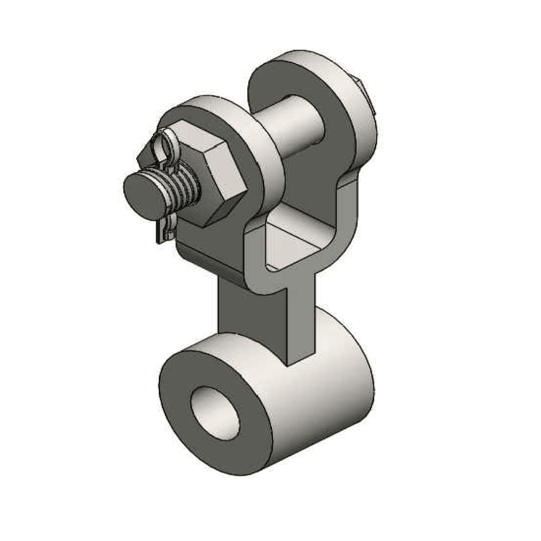 ADAPTADOR HORQUILLA OJO ARRUTI (HP-16/16) 25X16X90MM 135KN M1AD0413 ARAGCU MT