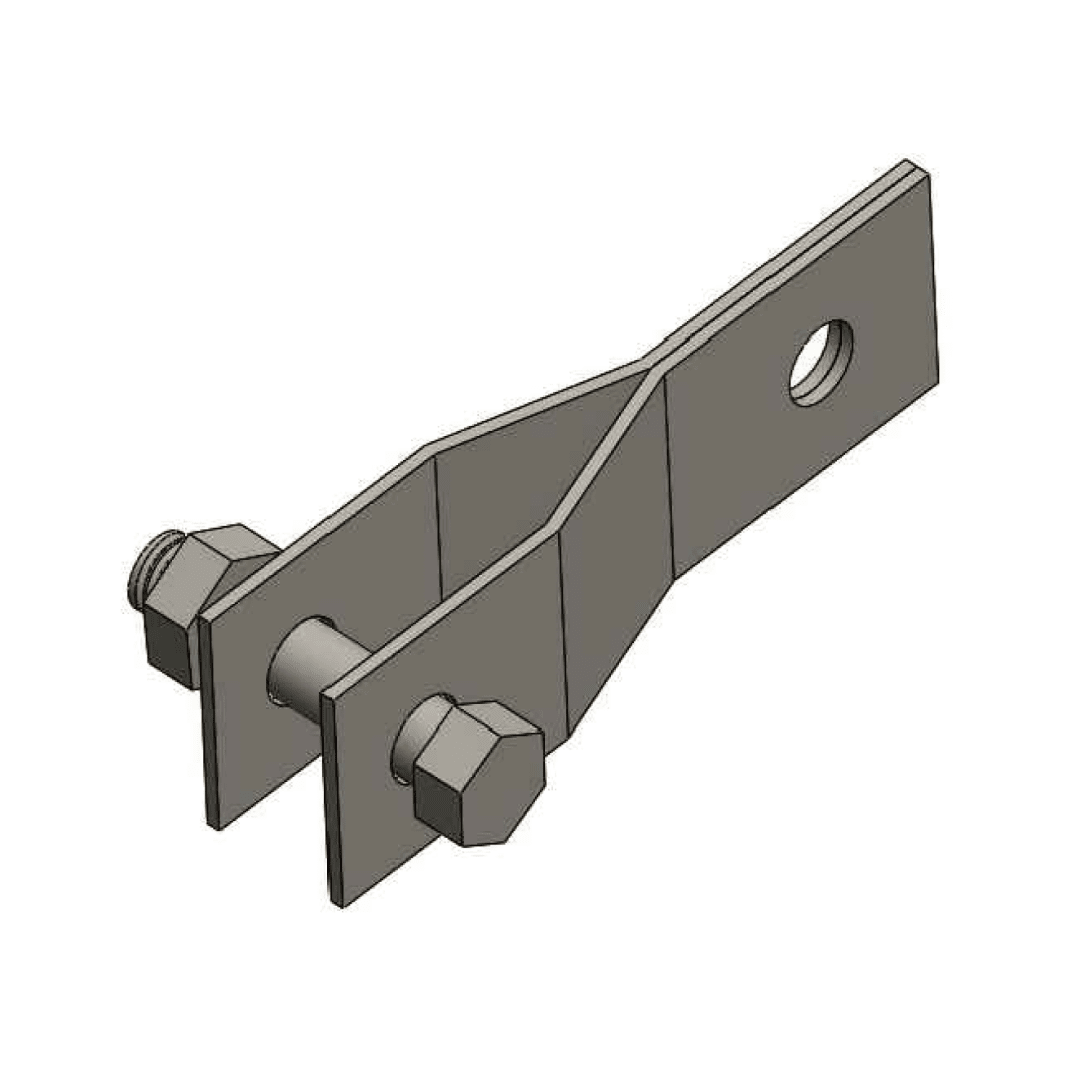 EXTENSOR HORQUILLA OJO ALARGADO 100MM 200KN D1CODIGO ARAGCU MT1