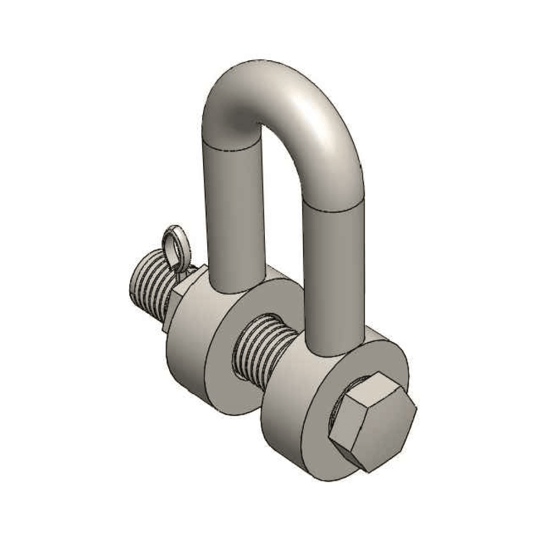 GRILLETE RECTO DE F°G° 1/2'' 40KN D1GL0103 ARAGCU MT