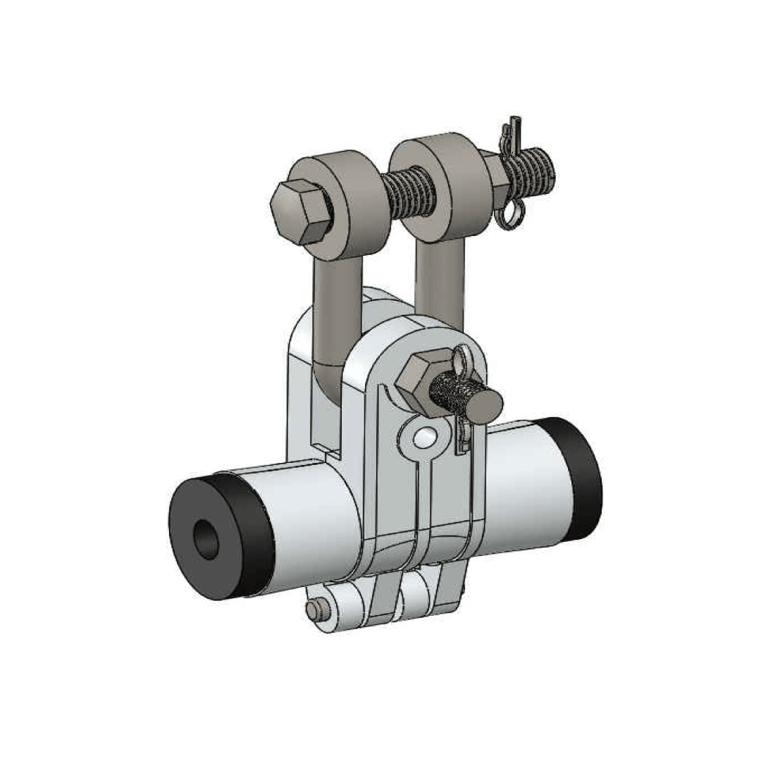 SOPORTE SUSPENSION SPAN 200 PARA CABLE ADSS 14KN D2S00005 ARAGCU FO1
