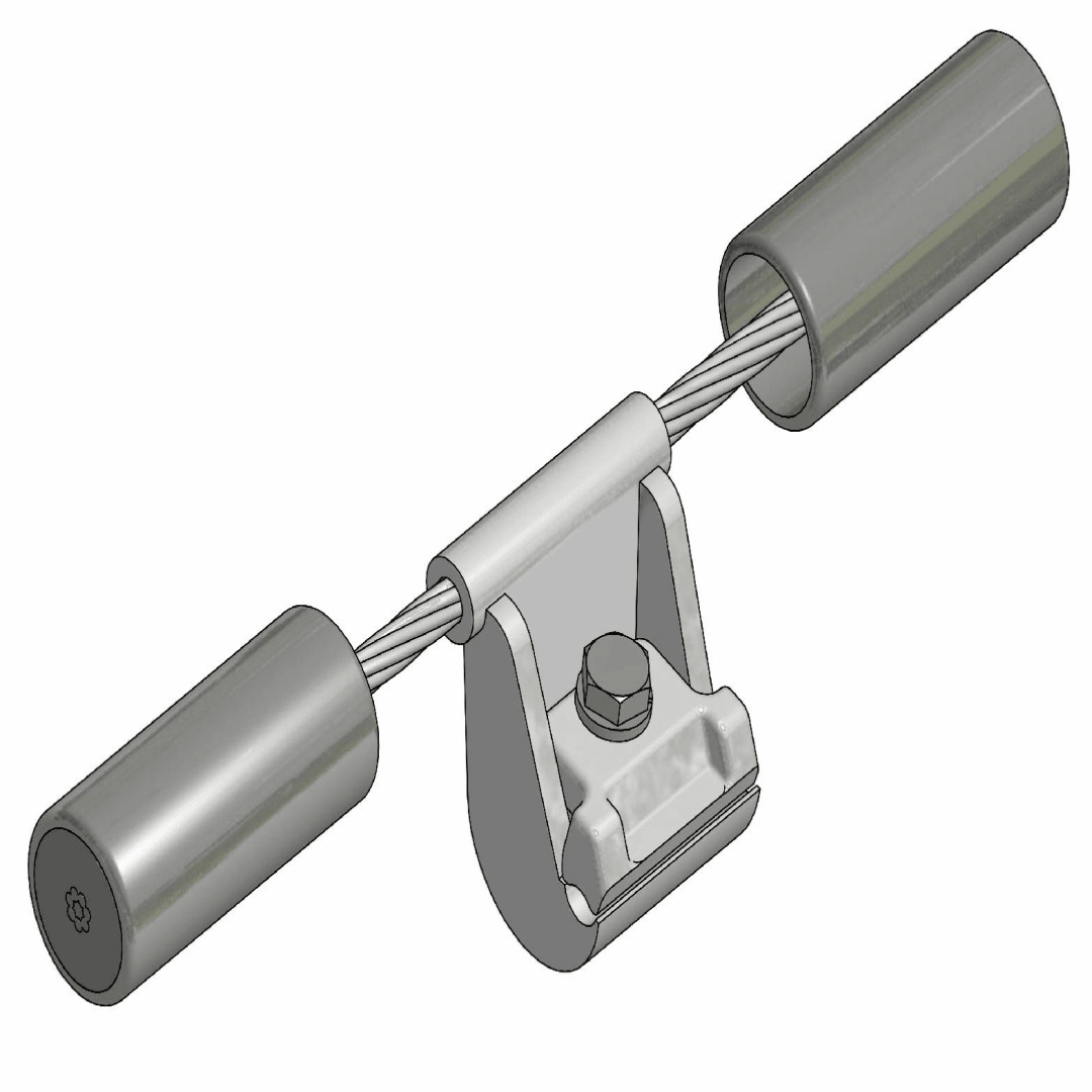 AMORTIGUADOR DE VIBRACION DE 25-35MM D1A00000 ARAGCU MT