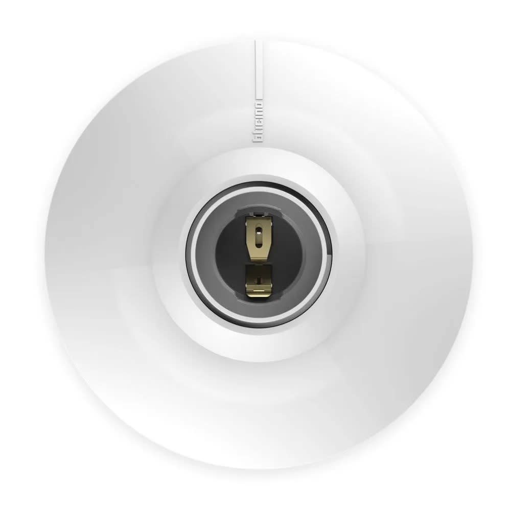 WALL SOCKET (BASE + TAPA) 100W E-27 BLANCO BTICINO