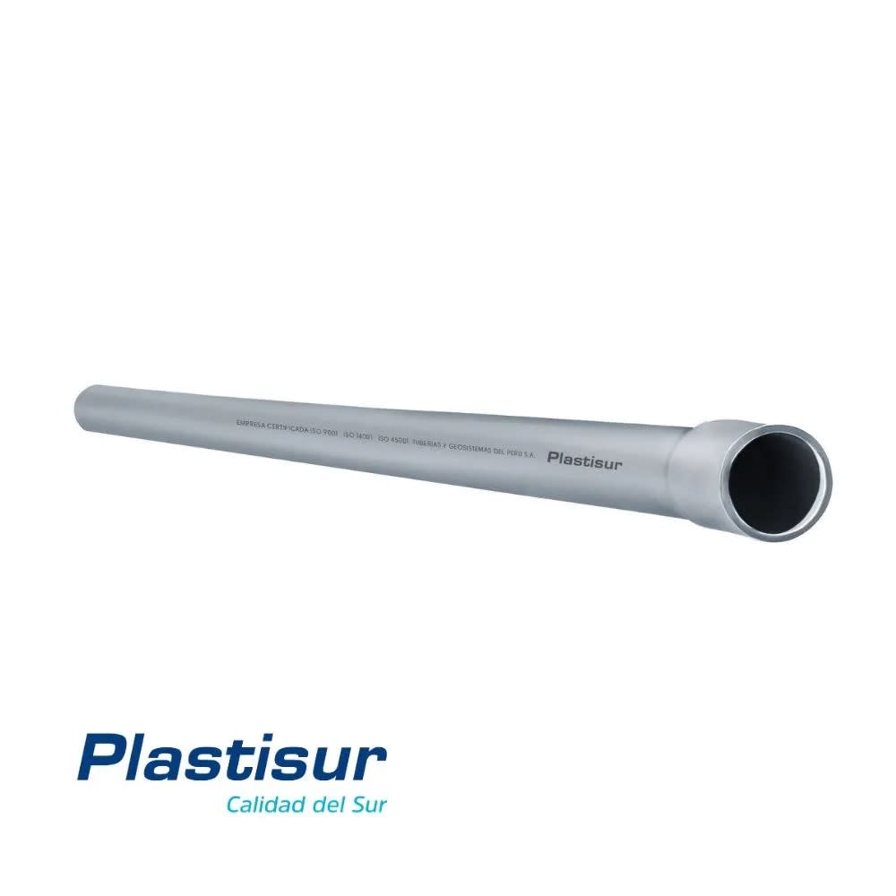 TUBO PVC PLASTISUR 1/2'' X 3M LUZ SAP SM2
