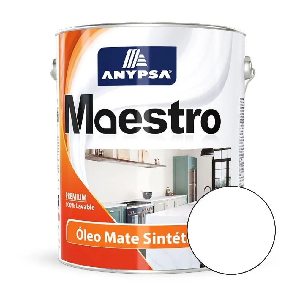 OLEO MATE SINTETICO BLANCO 3.875L ANYPSA
