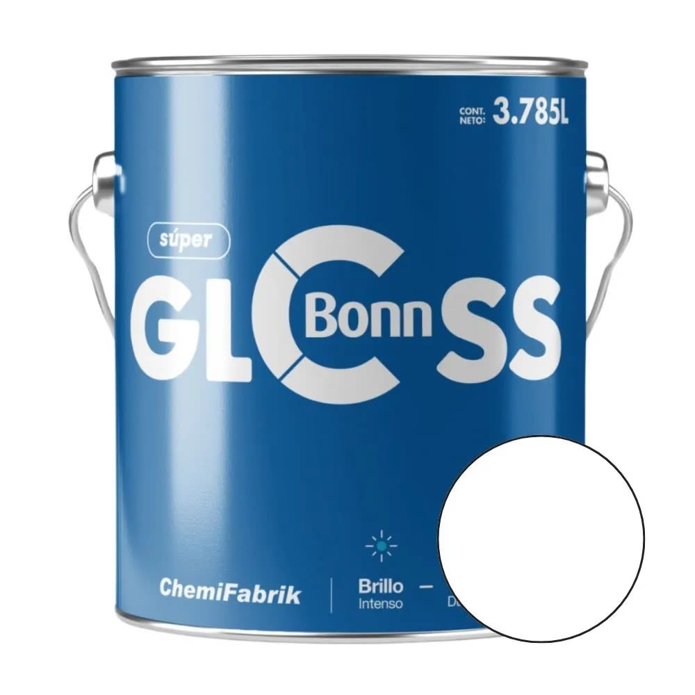 GLOSS BONN BLANCO 1/4 GALON