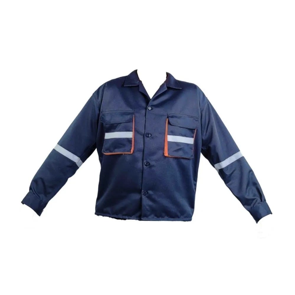 CAMISA DE TRABAJO DRILL TEC AZUL NARANJA TALLA L WERKEN5