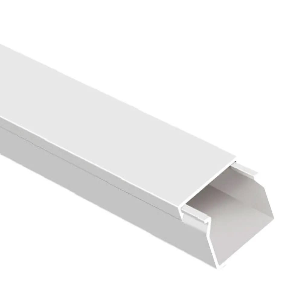 CANALETA CERRADA 25X25MM 2M BLANCO MUTLUSAN