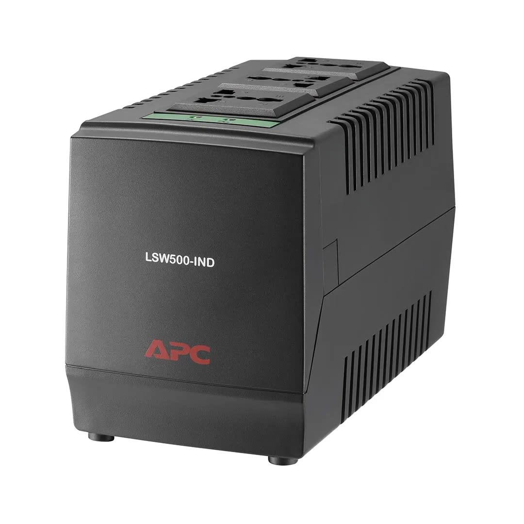 REGULADOR DE VOLTAJE LINE-R 500VA 3 TOMAS APC4