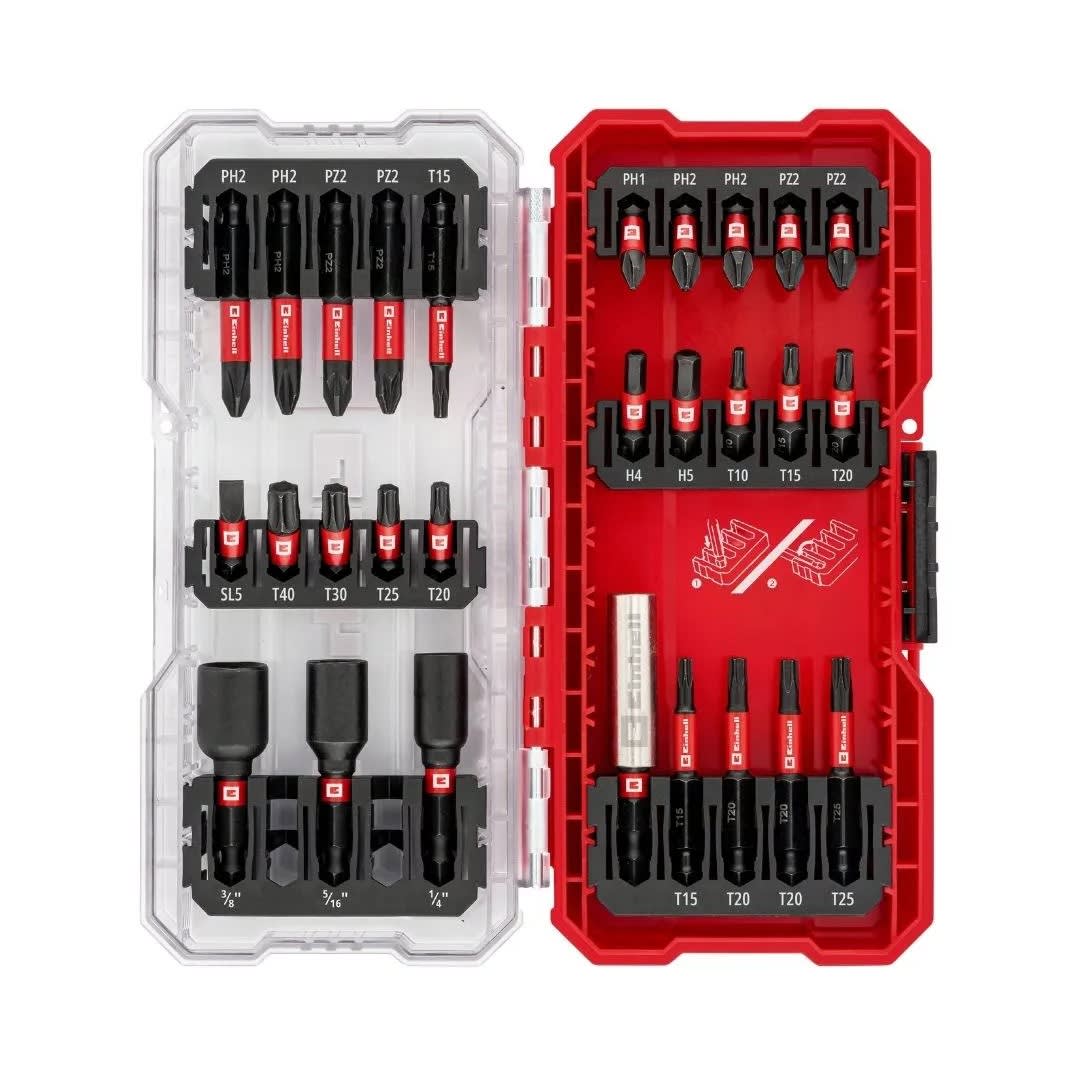 SET DE ACCESORIOS S - CASE 28 PIEZAS EINHELL8