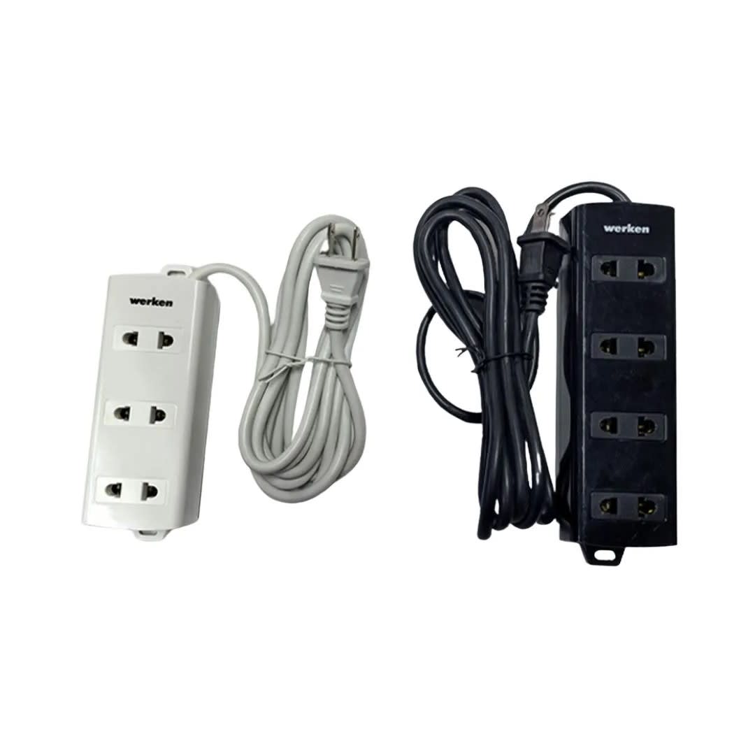 PACK 2 EXTENSIONES 3 TOMAS + 4 TOMAS 2M WERKEN3