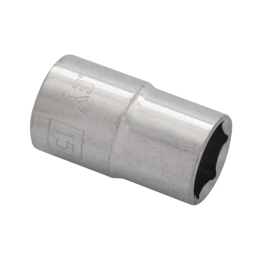 DADO HEXAGONAL 15MM ENCASTRE 1/2 STANLEY