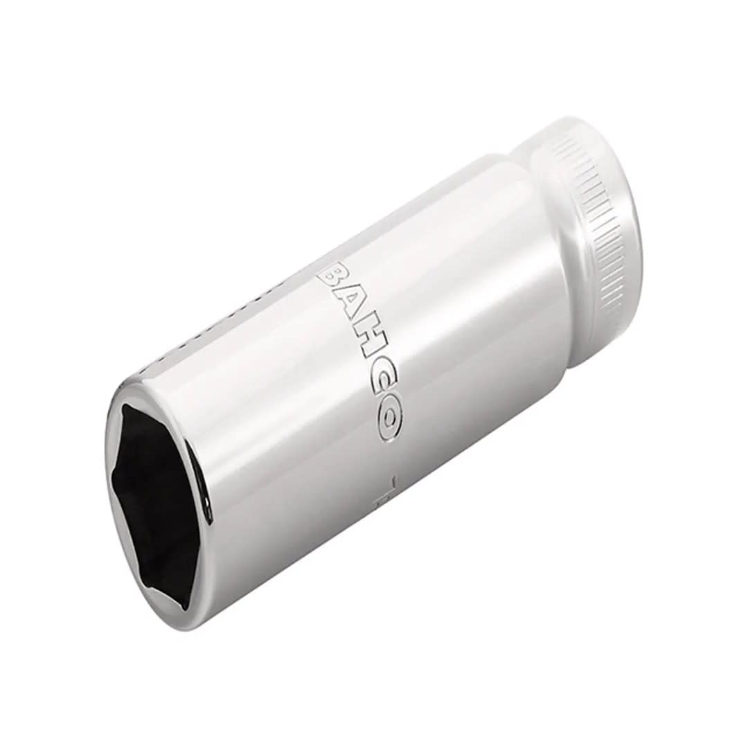 DADO HEXAGONAL LARGO MODELO 7805SM13 DE ACERO PULIDO 13MM BAHCO