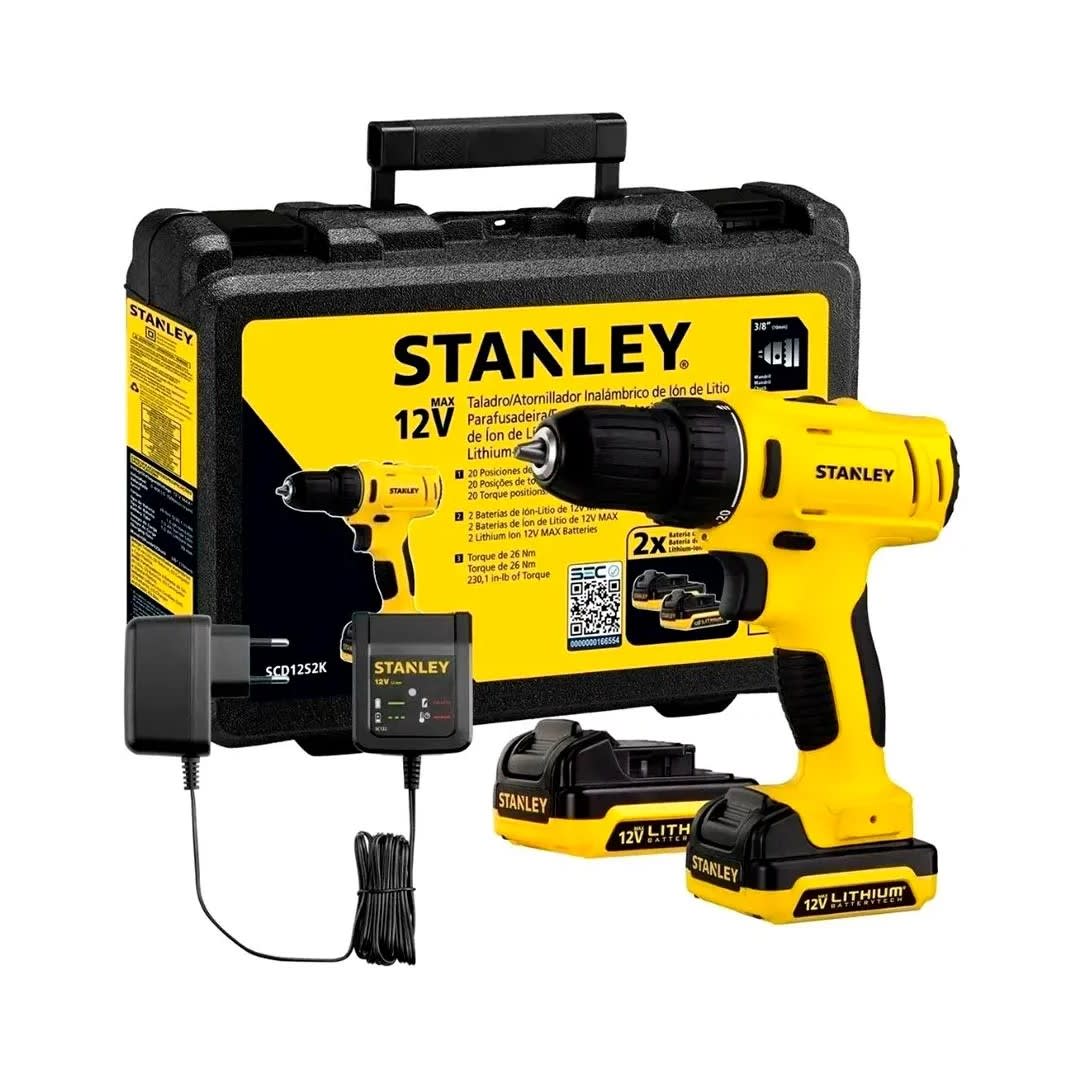 ATORNILLADOR SCD121S2K-B2 12V STANLEY