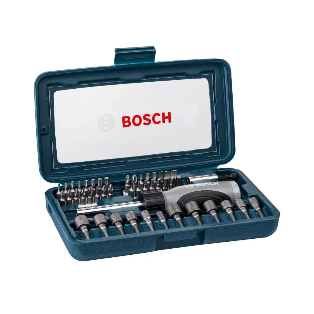 SET DE PUNTAS Y DADOS EXTRA HARD 46 PZS BOSCH