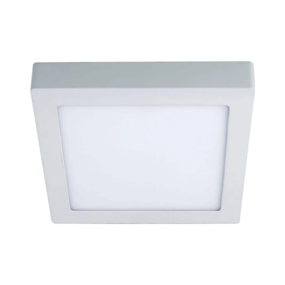 DOWNLIGHT CUADRADO 18W LUZ CALIDA ALUMINIO BLANCO ORANGE