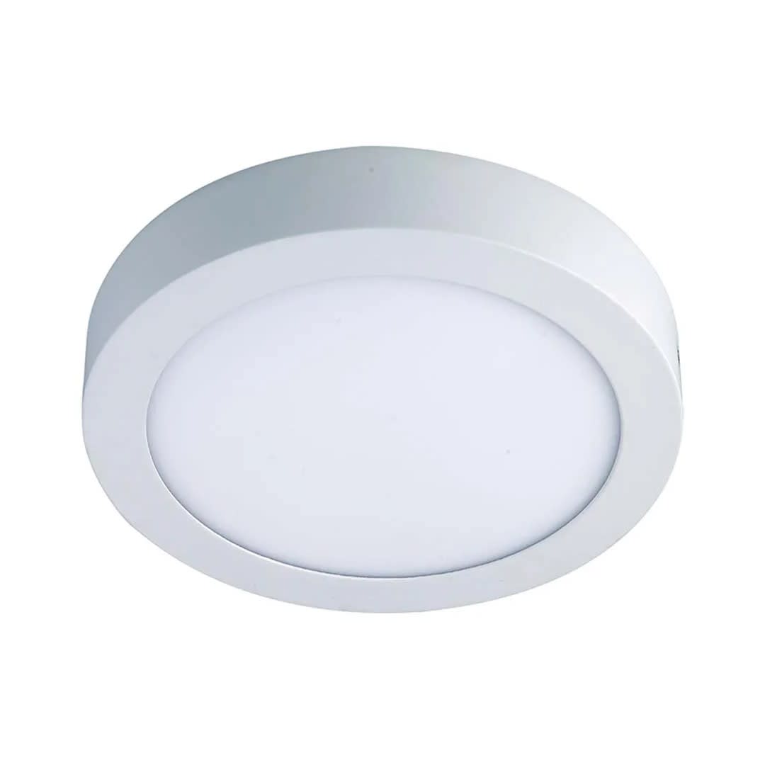 DOWNLIGHT REDONDO 6W LUZ CALIDA DE ALUMINIO IDEAL PARA OFICINAS Y HOGAR ORANGE