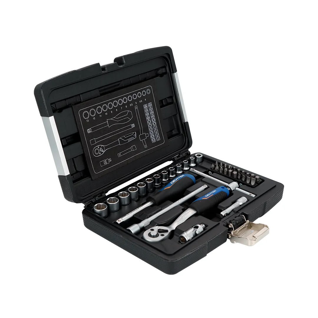 SET DADOS 39 PIEZAS DEXTER