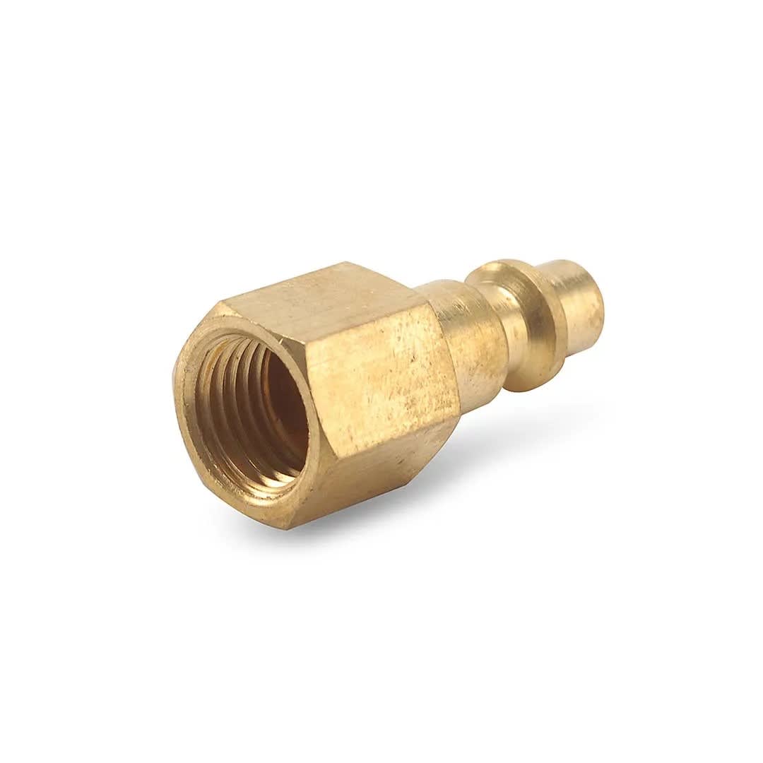 CONECTOR HEMBRA BRONCE MODELO RAPIDO 1/4'' AQ4 LAGO