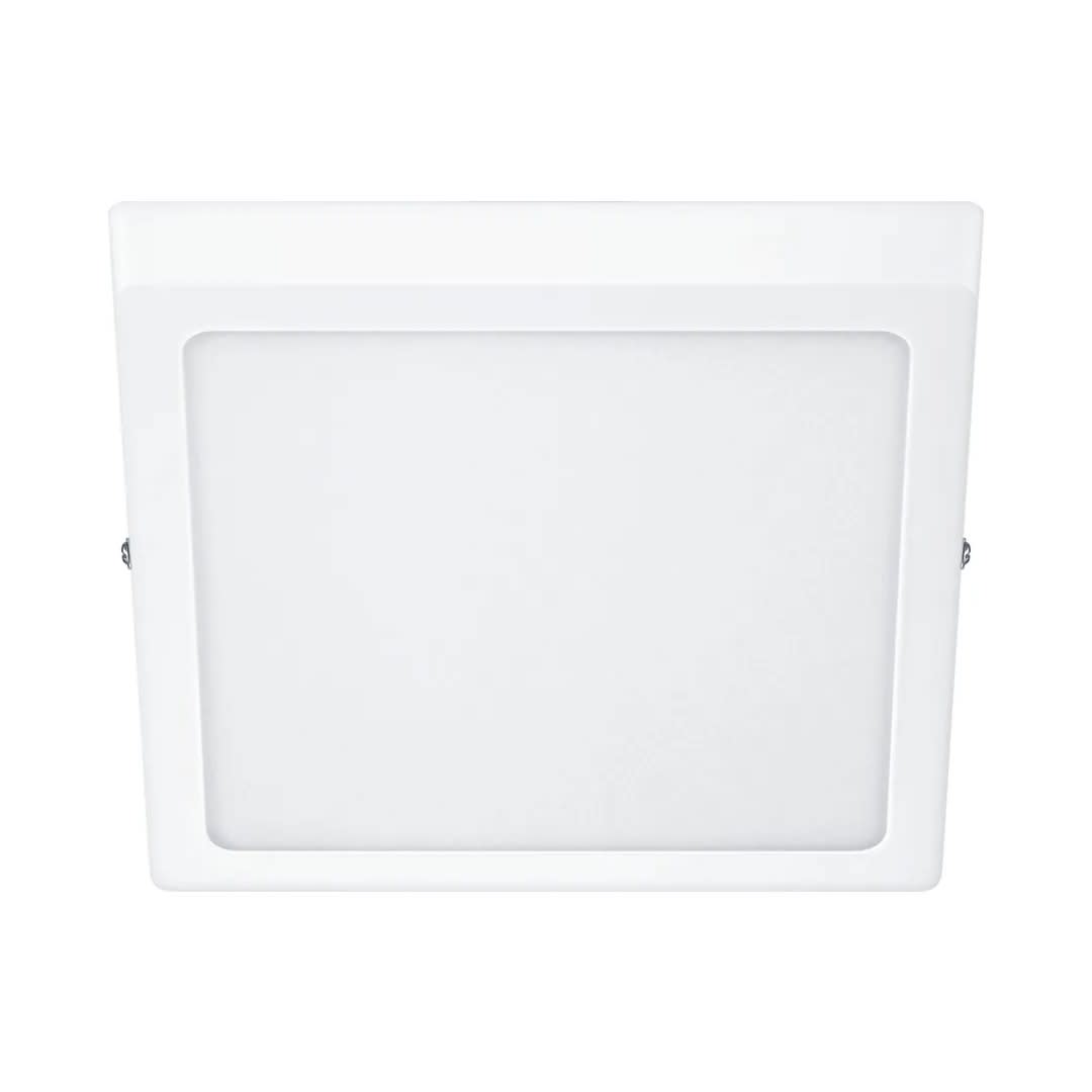 DOWNLIGHT LED CUADRADO LUZ FRIA 18W DL252 METAL BLANCO 21 CM PHILIPS