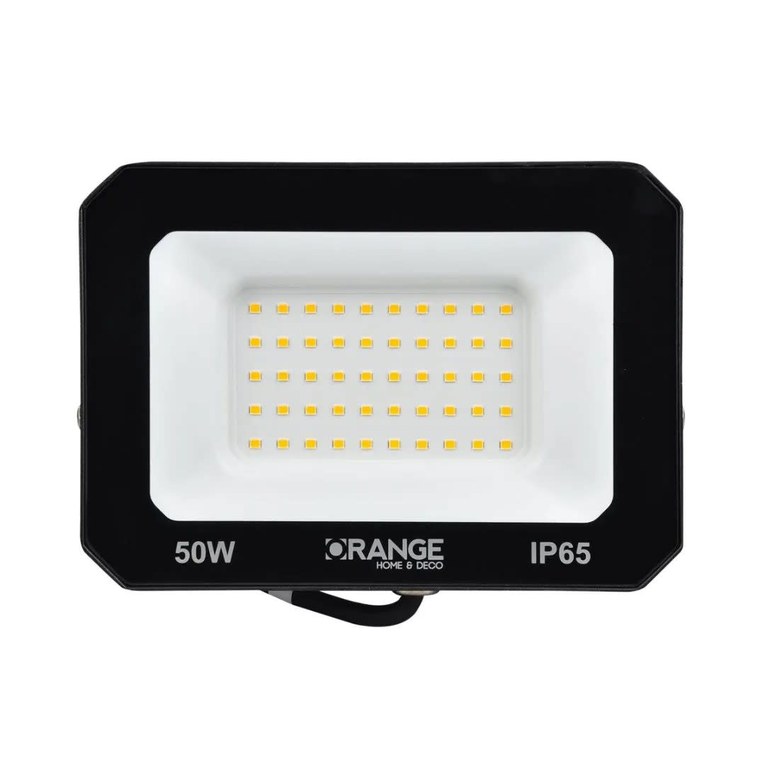 REFLECTOR LED 30W NEGRO LUZ FRIA ORANGE