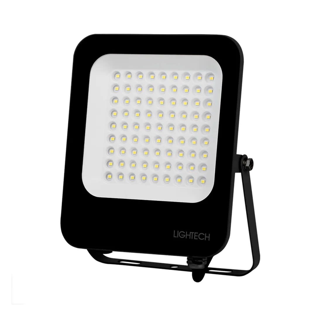 REFLECTOR LED ECO 50W NEGRO LUZ FRIA LIGHTECH