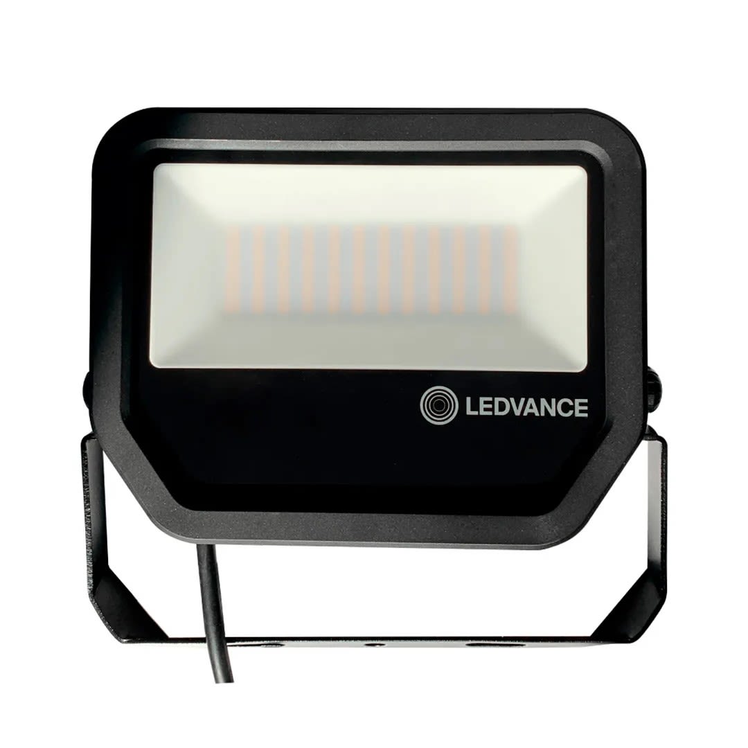 REFLECTOR LED NEGRO 50W LUZ AMARILLA LEDVANCE