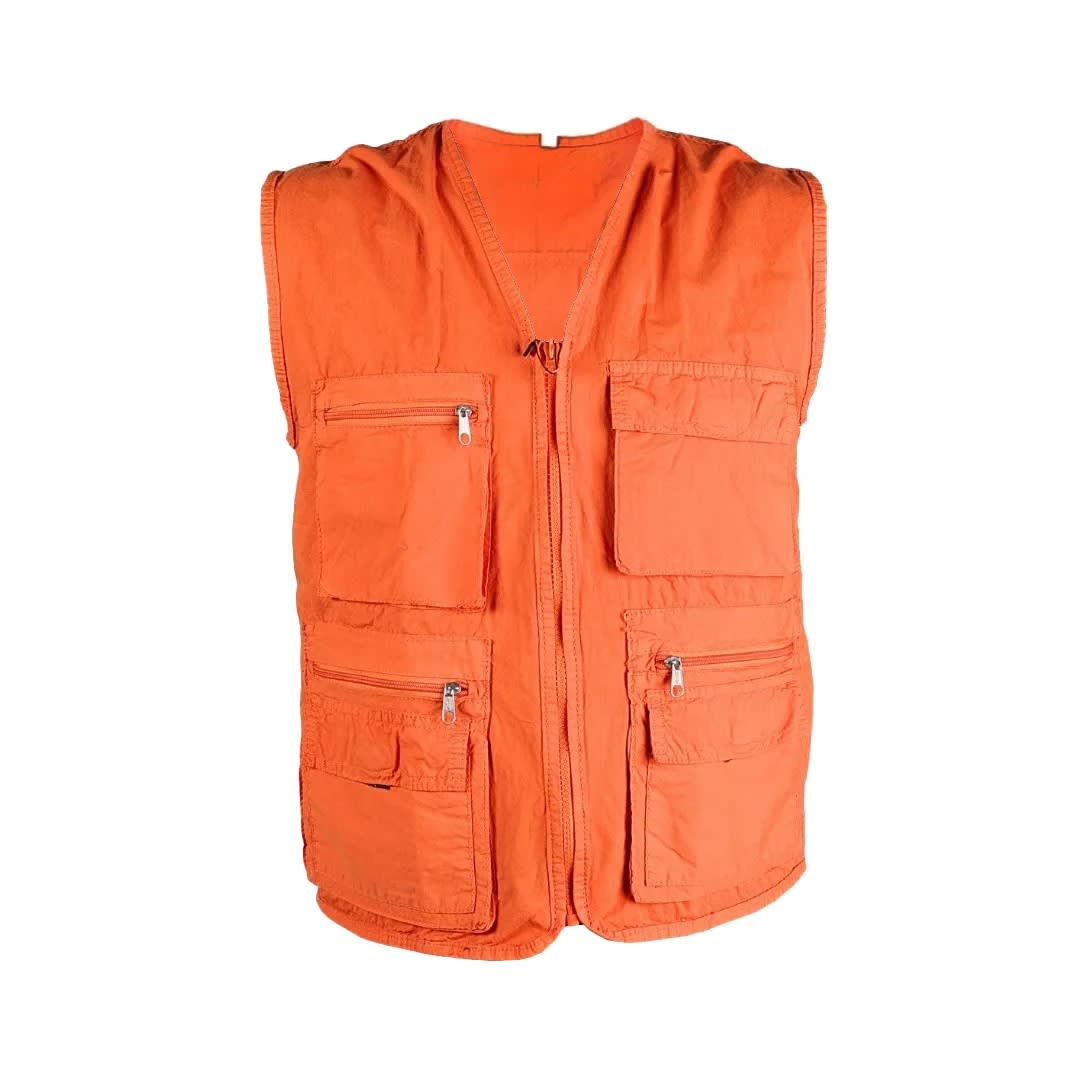 CHALECO DE TRABAJO LIGERO PAPER TOUCH NARANJA TALLA M WERKEN9