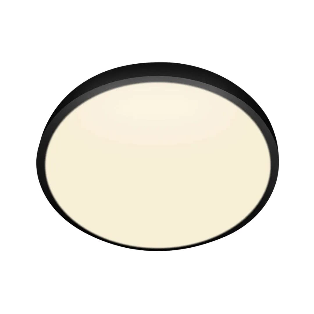 PLAFON LED 48W LUZ CALIDA NEGRO DIXON