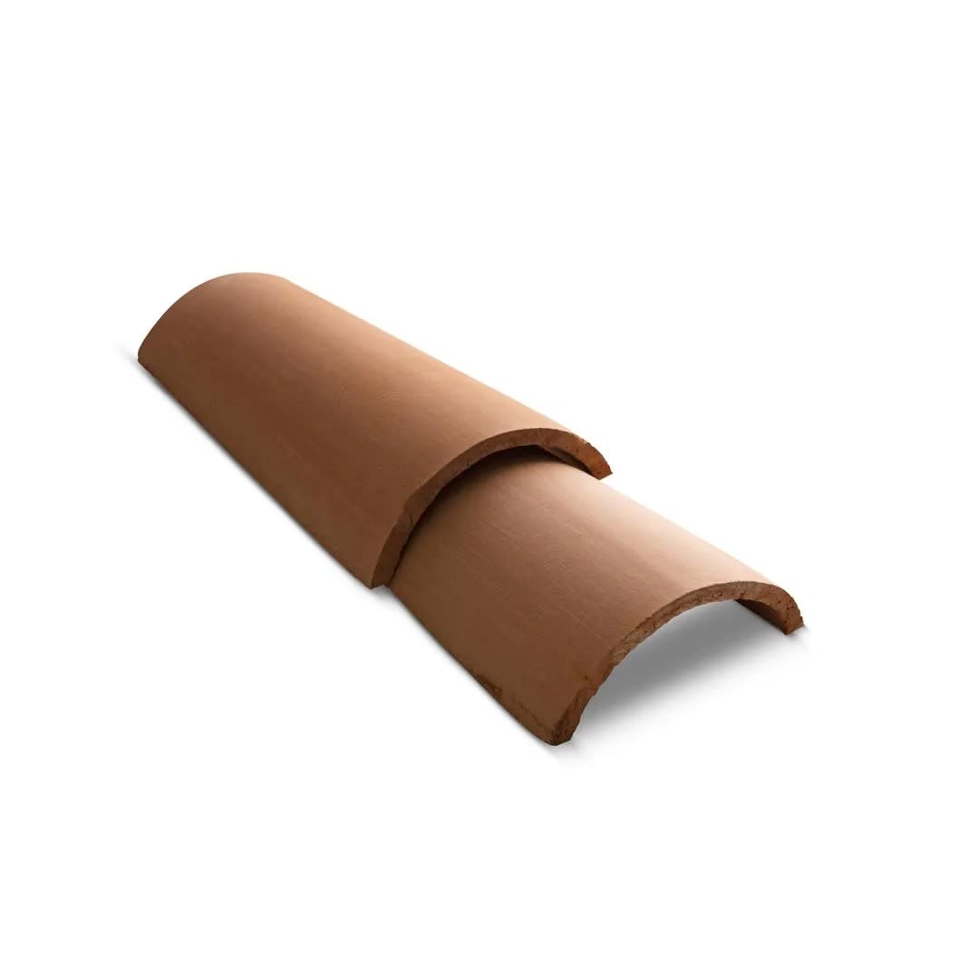 TEJA ARCILLA COLONIAL #35X13.8X4.3 PIRAMIDE