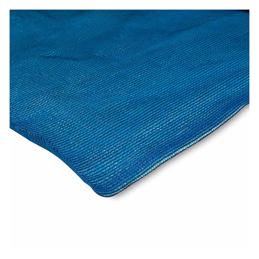 MALLA RASCHEL AZUL / NEGRO 80% - VENTA POR METRO LINEAL SM2