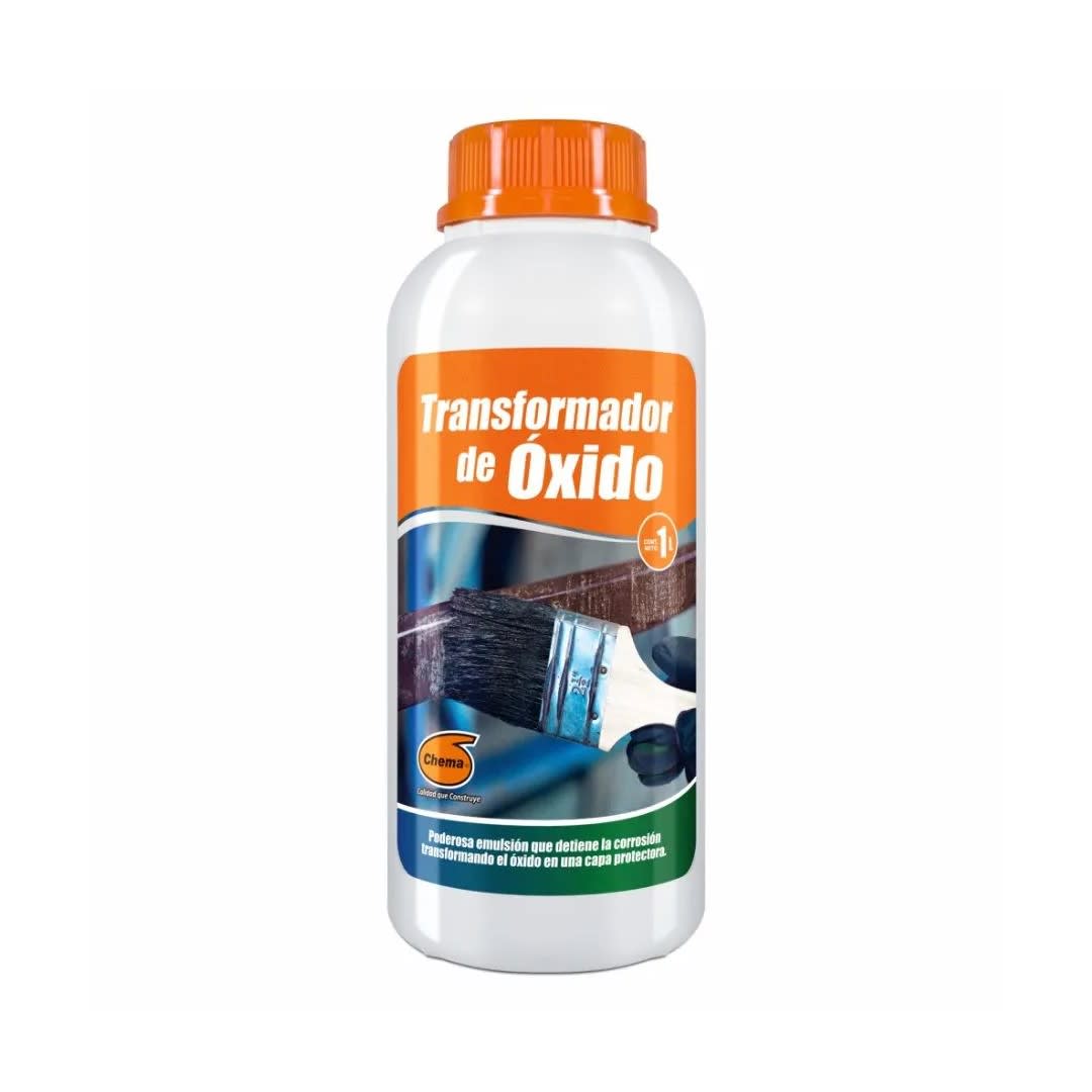 TRANSFORMADOR DE OXIDO DE 1 L DE COLOR MARRON OSCURO CHEMA