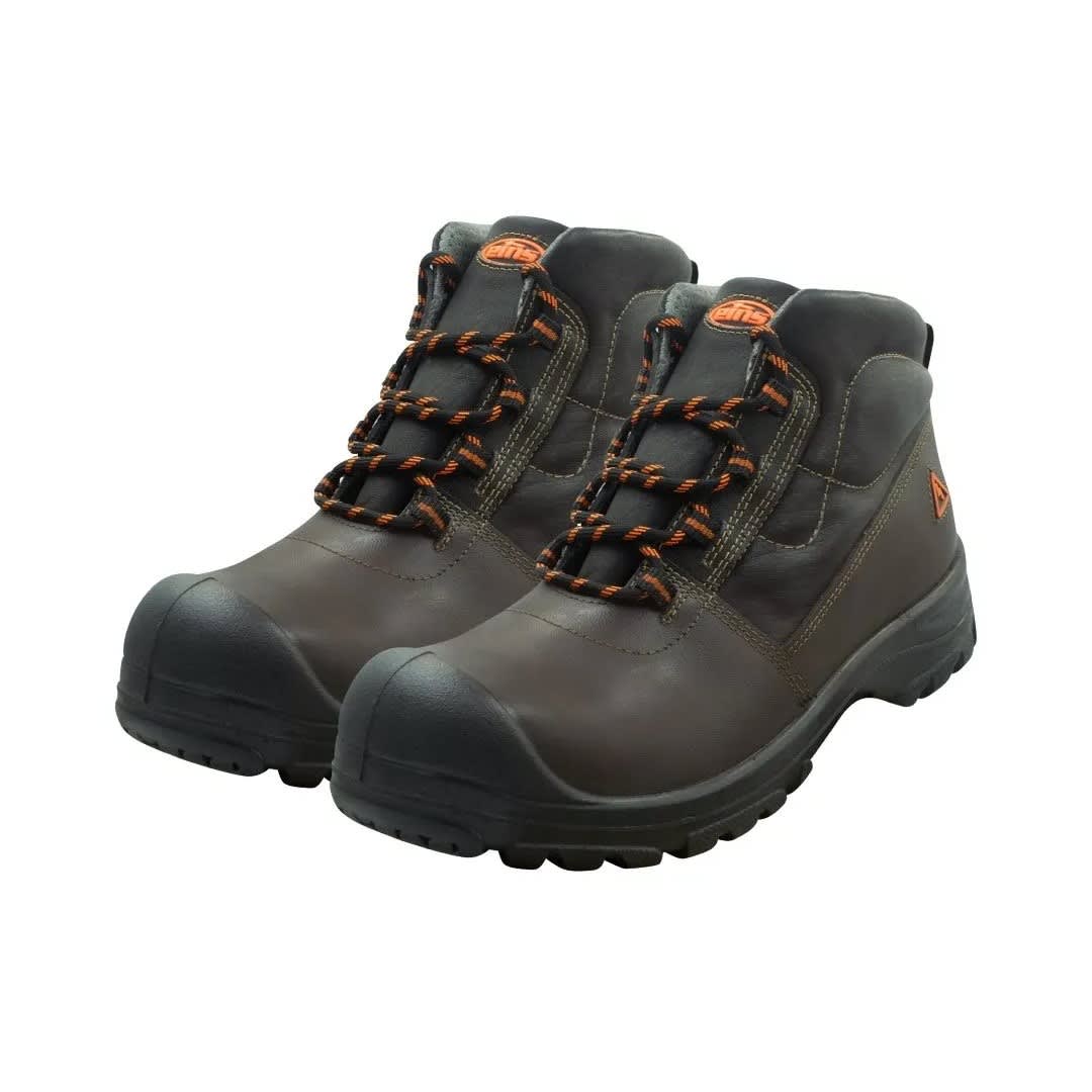 CALZADO DE SEGURIDAD DIELECTRICO KOFI NTP ISO 20345 MARRON TALLA 40 EINS