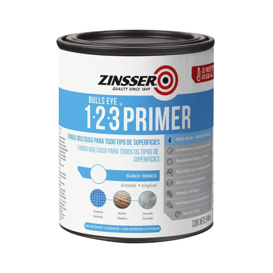 IMPRIMANTE MULTIUSOS ZINSSER 123 PRIMER 946ML ZINSSER