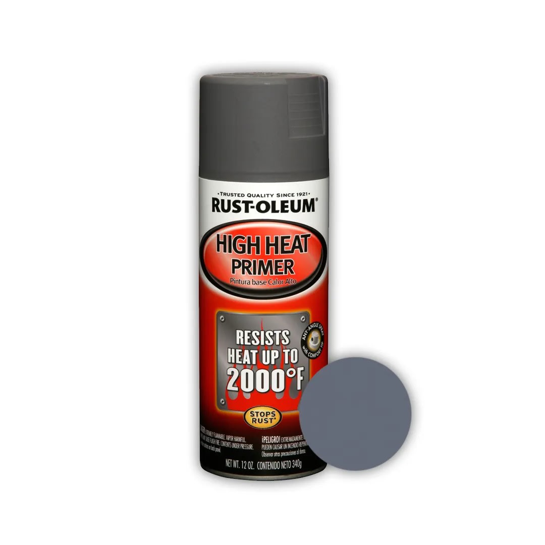 IMPRIMANTE AUTOS ALTA TEMPERATURA GRIS 340GR RUST OLEUM