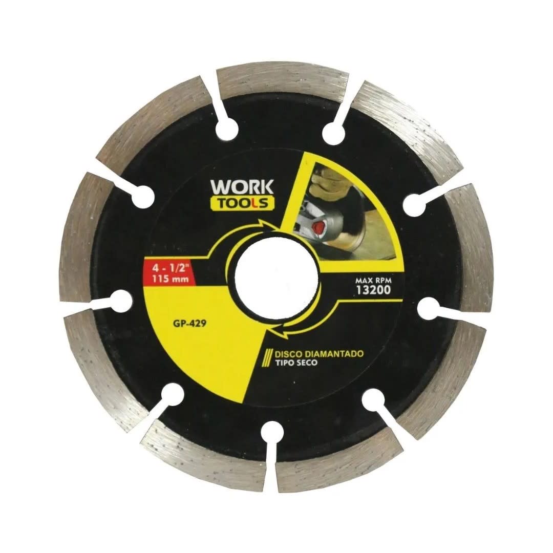 DISCO DE CORTE DIAMANTADO 4.5 SEGMENTADO HOME TOOLS