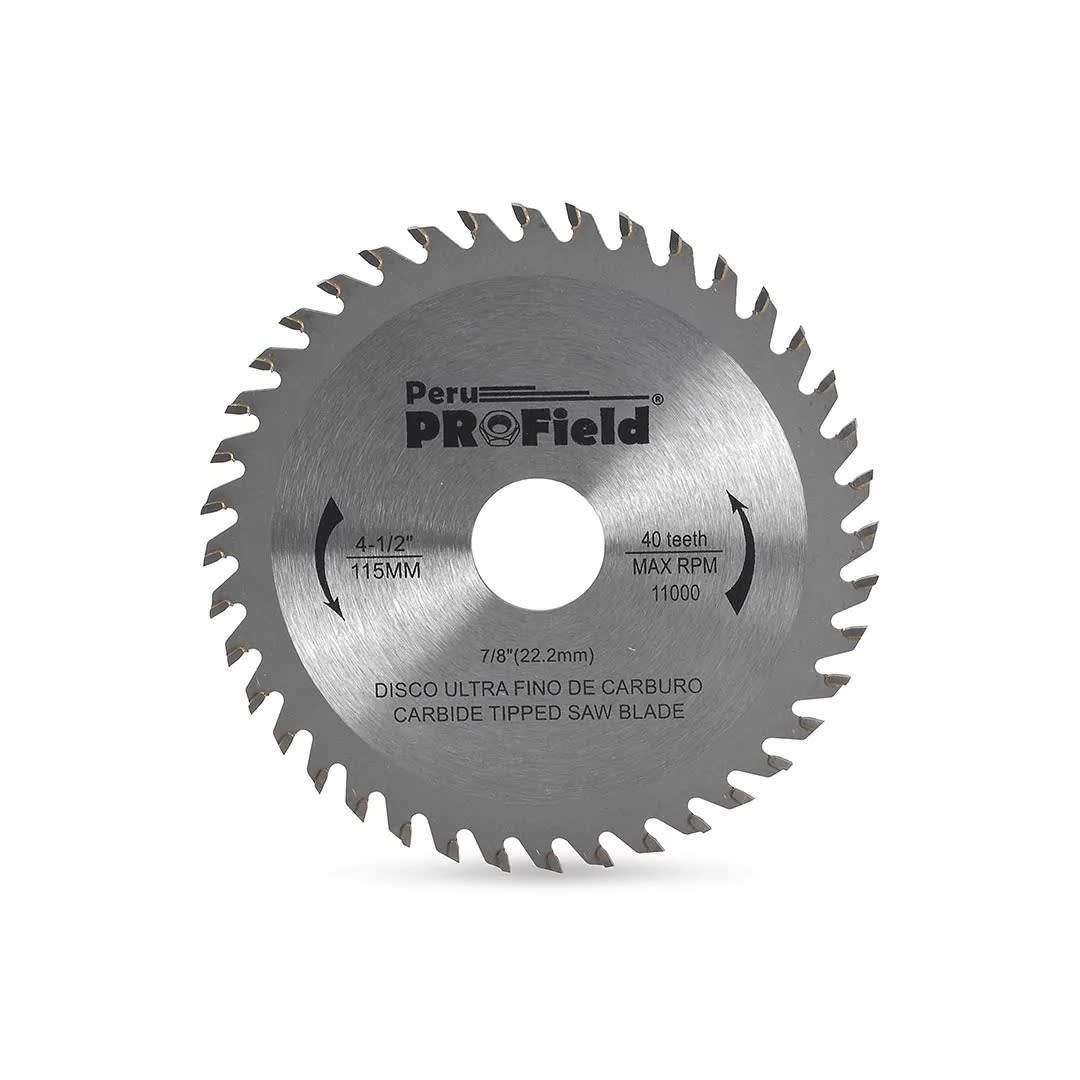DISCO PARA MADERA ECO 4-1/2 X 40 SM