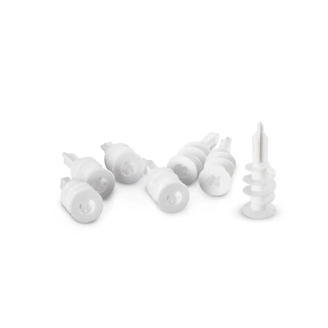 TARUGO PLASTICO PARA DRYWALL X10 UNIDADES SM