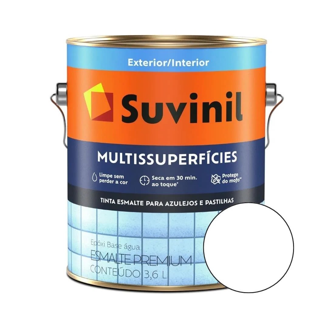 ESMALTE MULTISUPERFICIES BLANCO 3.6 LITROS SUVINIL